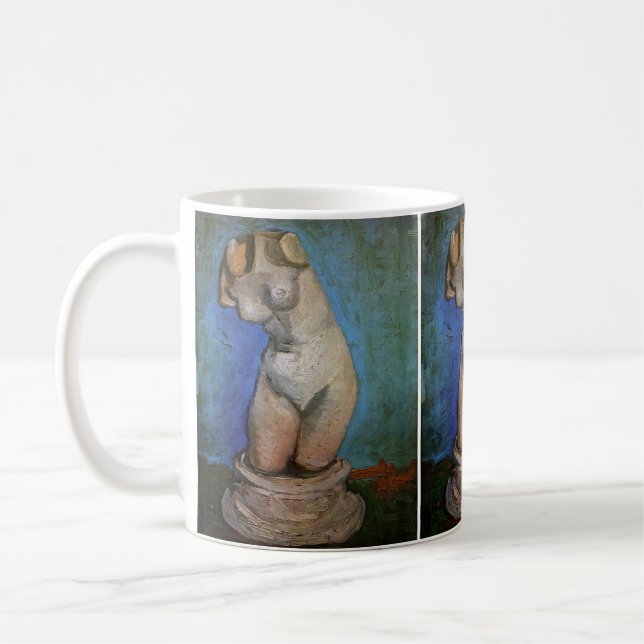 Mug Plaster Statuette Femme Torso par Vincent van Gogh (Gauche)