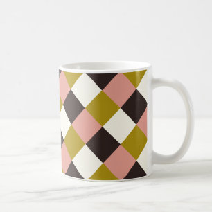 Mug Plat d'ivoire au chocolat rose or