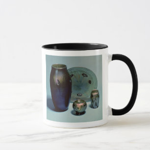 Mug Plat et vases favrile de Tiffany