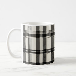 Mug Plat monochrome noir moderne