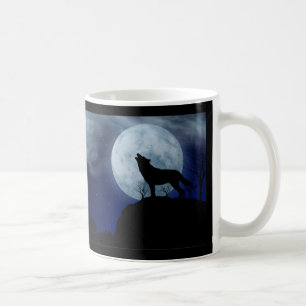Mug Pleine lune Wolf