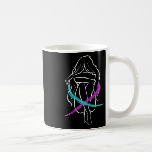 Mug Pleurer Introduit la prévention du suicide (Droite)