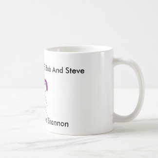 Mug plomb steve et shannon, Steve, Bob, et Shannon,…