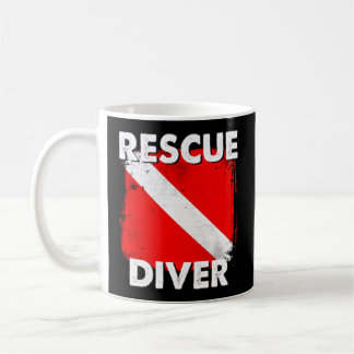 Mug Plongeur Secouru Scuba Pour Les Étudiants Divers
