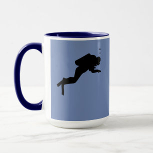 Mug - Plongeurs et tortues