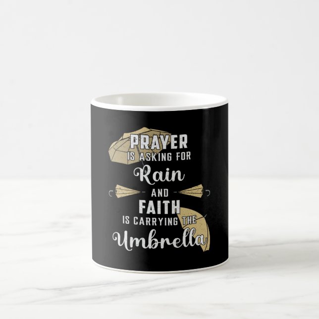 Mug Pluie Nuage Parapluie Météo Pluie Pluie Cadeau Rai (Centre)