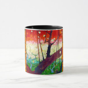 Mug Plum à fleurs (après Hiroshige), Van Gogh