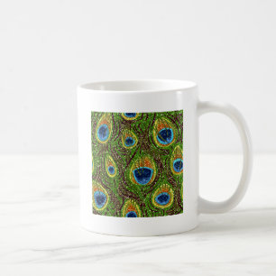 Mug Plumes de paon colorées Imprimer