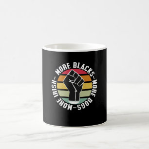 Mug Plus de Noirs Plus de Chiens Plus d'Irlandais