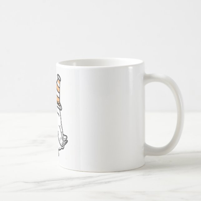 Mug Plus Espresso Funny Coffee Bird - Caricature migno (Droite)
