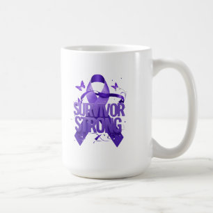 Mug Plus Fort que le Cancer Café pour la sensibi