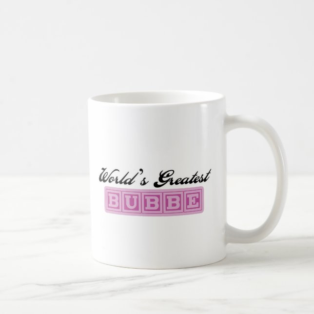 Mug Plus grand Bubbe du monde (Droite)