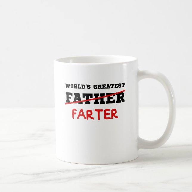 Mug Plus grand Farter du monde (Droite)
