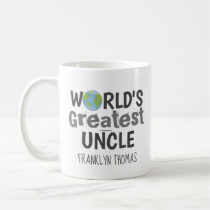 Mug Plus grand oncle du monde mignon planète personnal