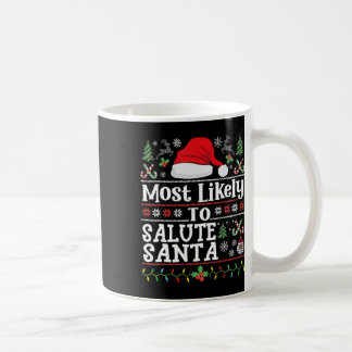 Mug Plus susceptible de saluer le Père Noël - Soldat d