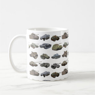 Mug Plusieurs chars 2ÈME GUERRE MONDIALE allemands