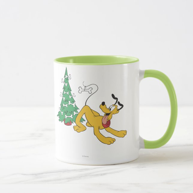Mug Pluto à Noël (Droite)