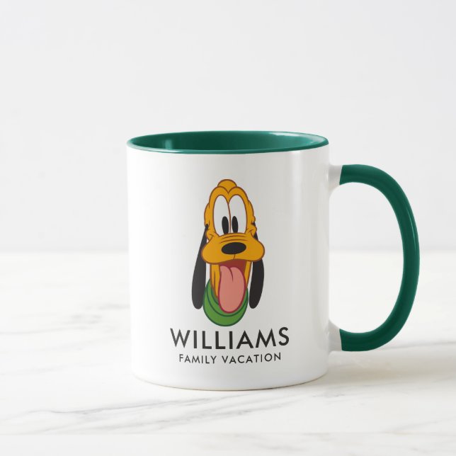 Mug Pluto classique | Vacances en famille (Droite)