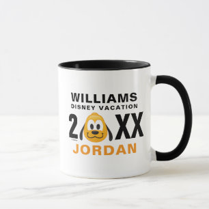 Mug Pluto Emoji   Vacances en famille et année