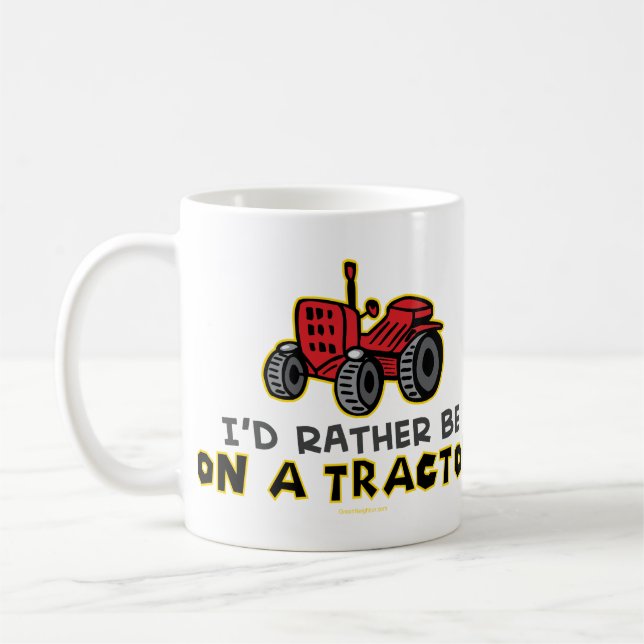 Mug Plutôt Être Sur Un Tracteur (Gauche)