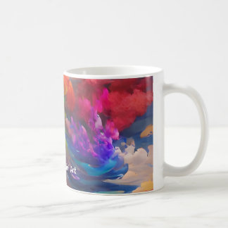 Mug PMART Colored Clouds