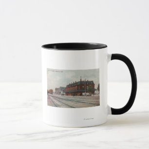 Mug Pocatello, ID - Trains & Personnes Autour Du Train