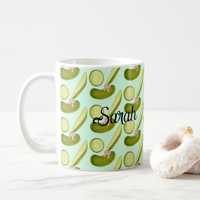 Mug Pochettes roses (Avec donut)