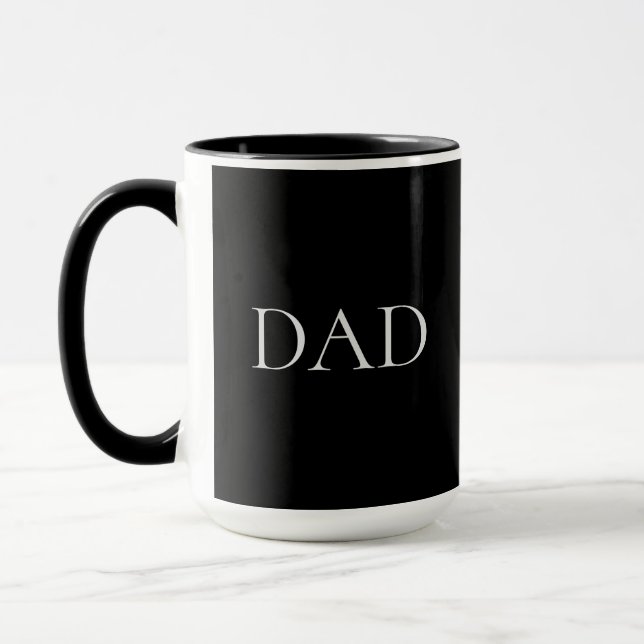 Mug Poème court pour papa (Gauche)