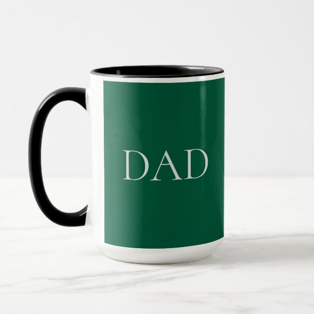 Mug Poème court pour papa (Gauche)