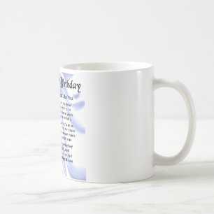 Mug Poème d'ami - soixante-dixième anniversaire