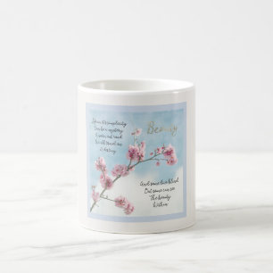 Mug Poème de beauté (écrit par moi & photographié par