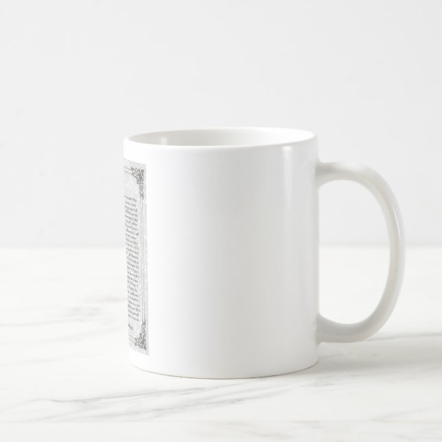 Mug Poème de DESIDERATA (Droite)