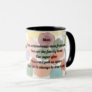 Mug Poème de la Fête des Mères