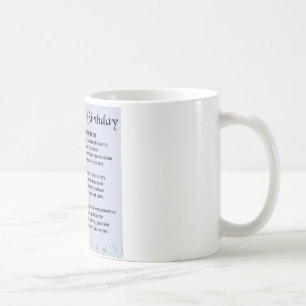Mug Poème de petit-fils - 21ème anniversaire