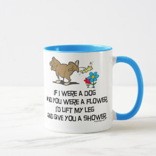 Mug Poème drôle de chien