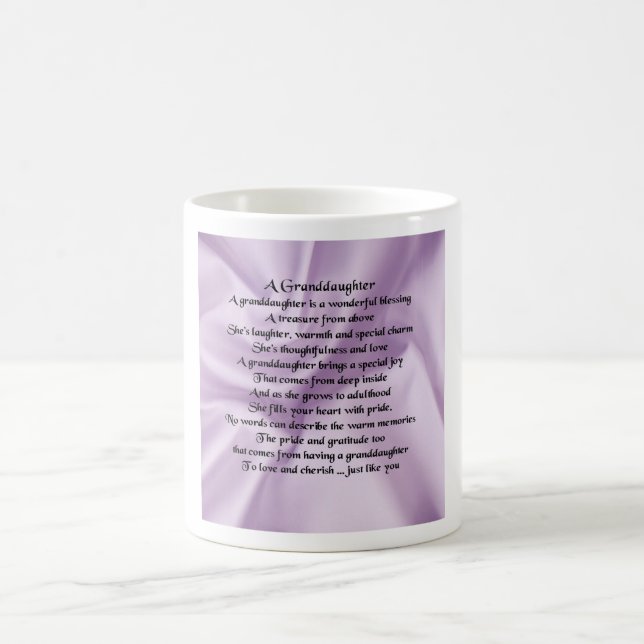 Mug poème   lilas de petite-fille (Centre)
