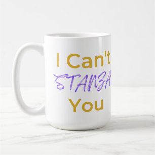 Mug Poésie drôle de jeu de mots que je ne peux pas vou