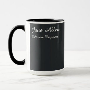 Mug Poète Minimaliste de Haïku Numérique Moderne