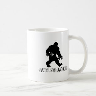 Mug Poids de haltères de musculation Bigfoot Sasquatch