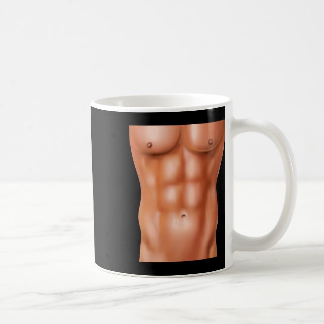 Mug Poids de la musculation de la musculation six pack (Droite)