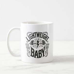Mug Poids léger bébé - Bodybuilding Gym Motivational