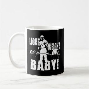 Mug Poids léger bébé - Ronnie Coleman Gym Motivationa