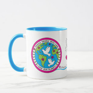 Mug Poignée Fragile Avec Soin_