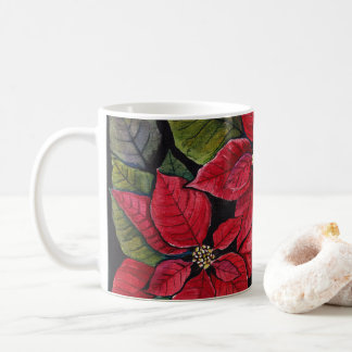Mug Poinsététie Vibrante En Aquarelle
