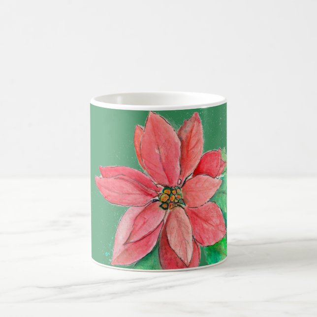 Mug Poinsettia (Centre)