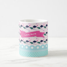 Point de polka de rats d'amour