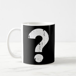 Mug Point d'interrogation désordonné