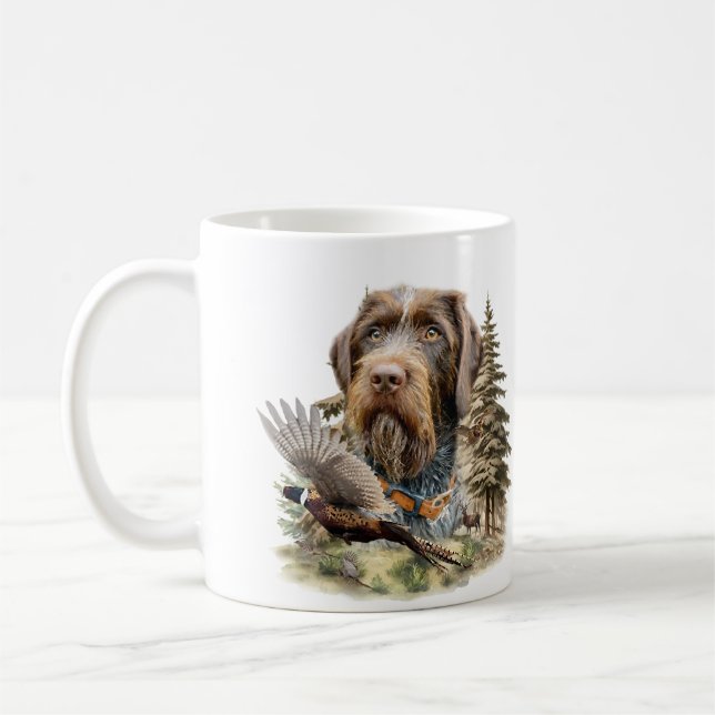 Mug Pointer allemand à poil dur (Gauche)