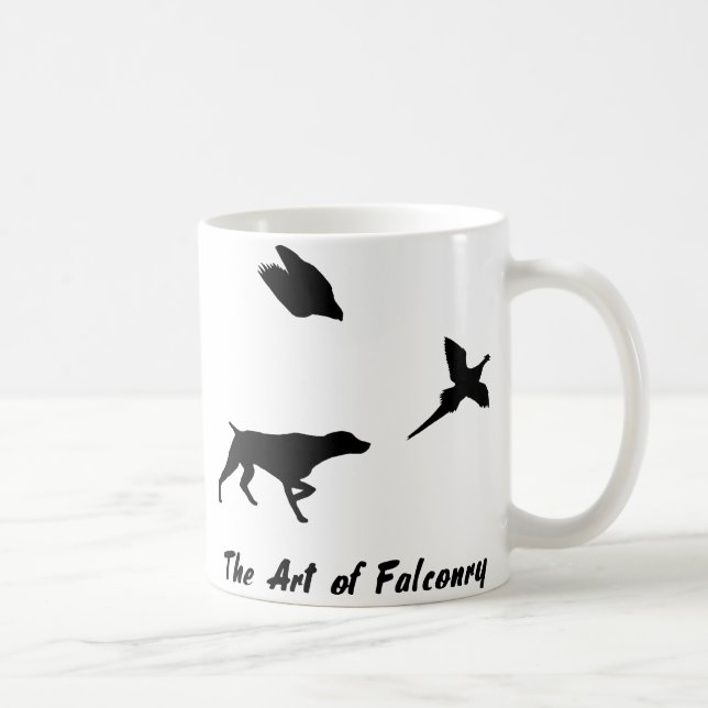 Mug Pointeur à air court allemand et confiture de fauc (Droite)