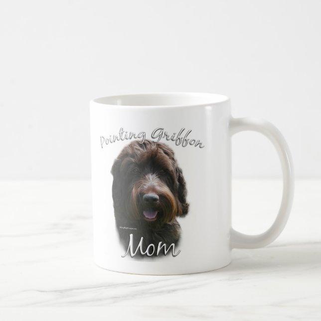 Mug Pointeur à poils durs Griffon Maman 2 (Droite)